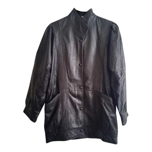 leather coat