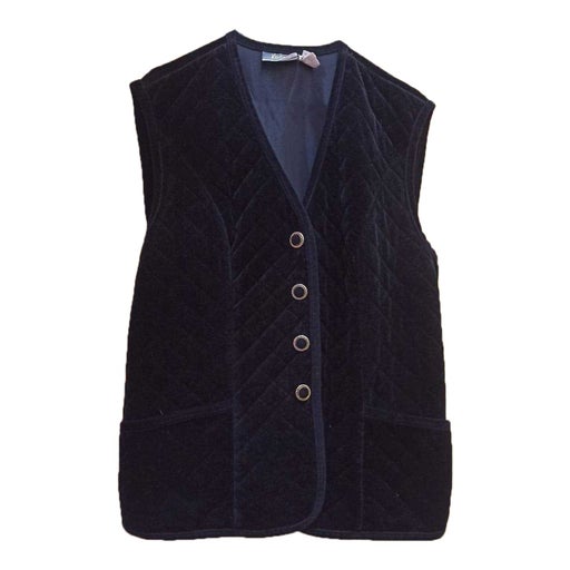 Velvet waistcoat