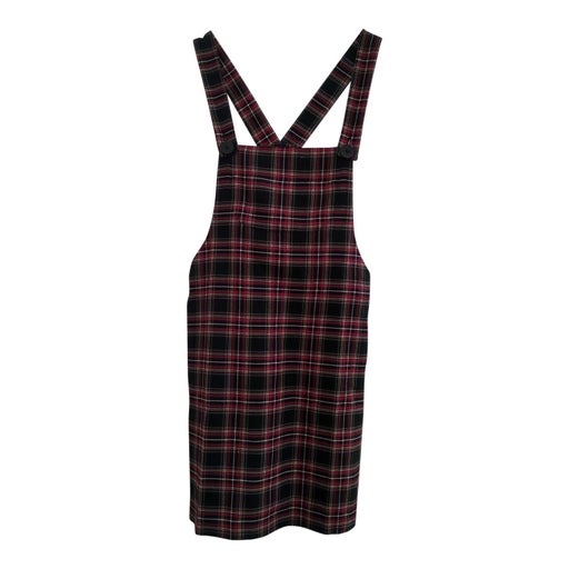 Robe salopette tartan