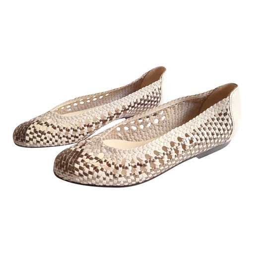 Ballerines en cuir