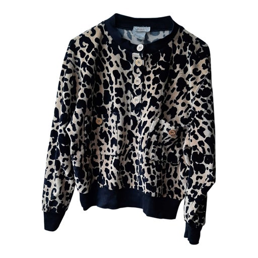 Sweat-shirt léopard