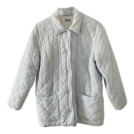 Quilted velvet jacket