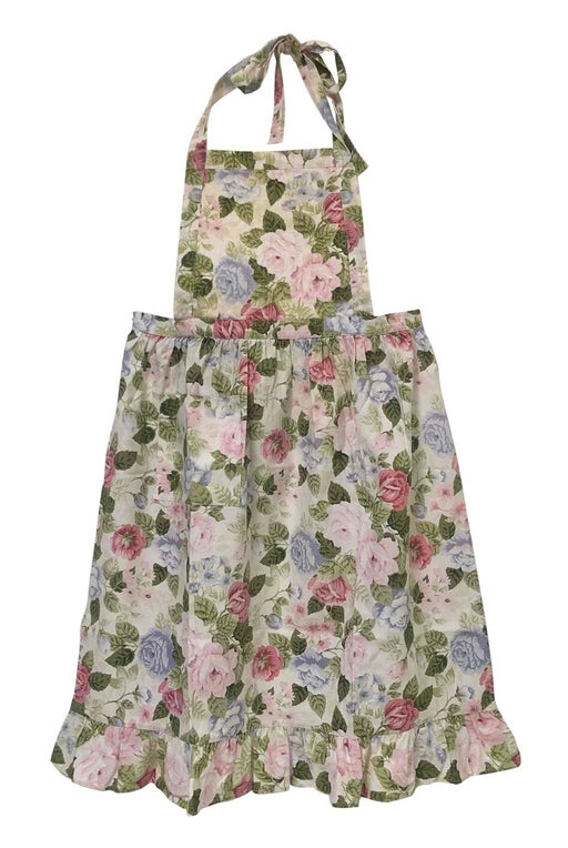 floral apron