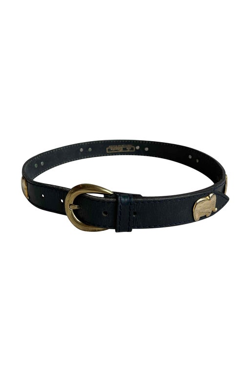 Leather belt