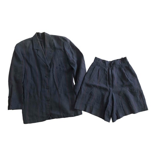 Tailleur short en lin