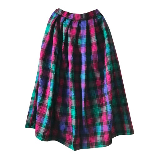 tartan skirt