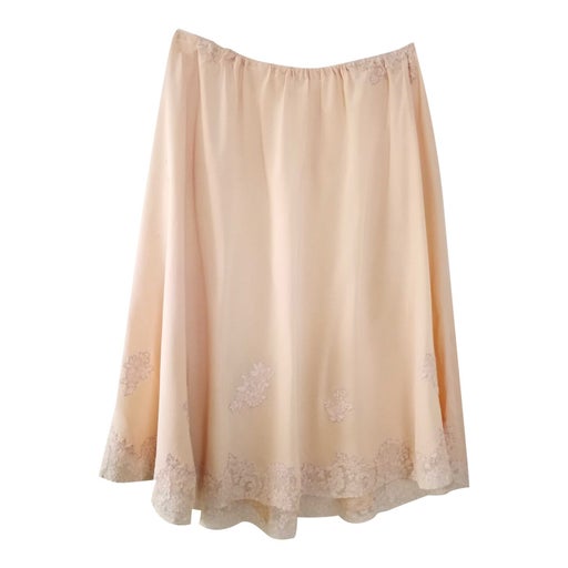 silk skirt