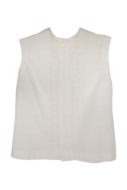 Top broderie anglaise