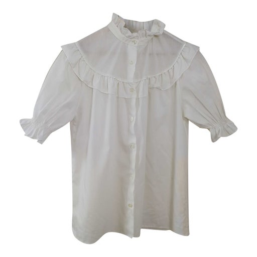Ruffled blouse