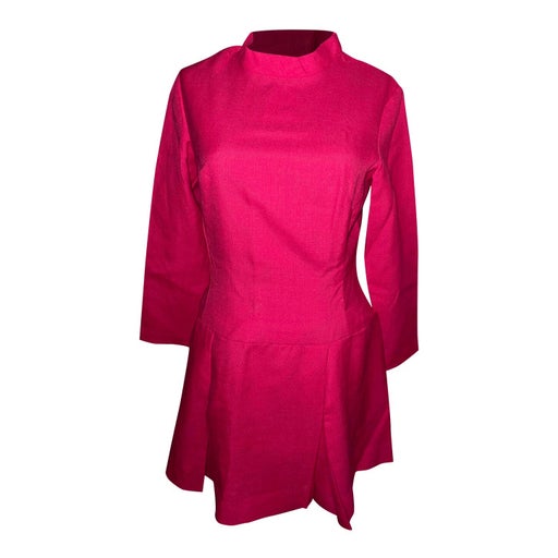 Robe fuchsia années 60