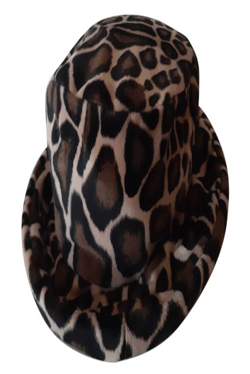 leopard bucket hat