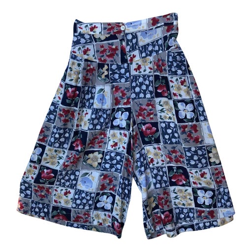 Jupe culotte patchwork