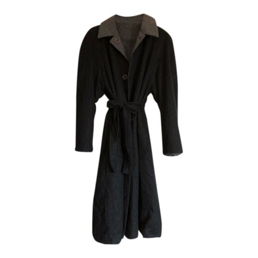 Reversible cashmere coat