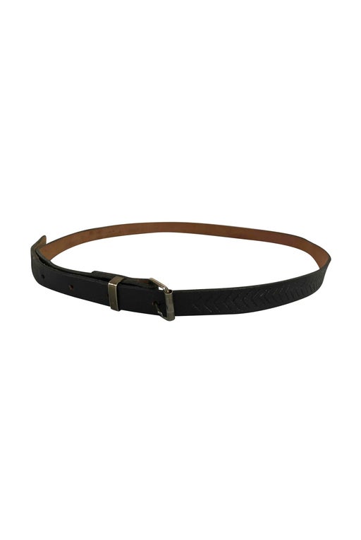 Leather belt