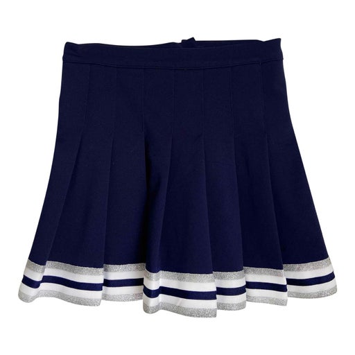 Pleated mini skirt