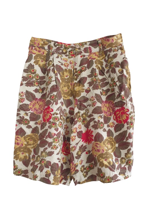 Floral culotte skirt