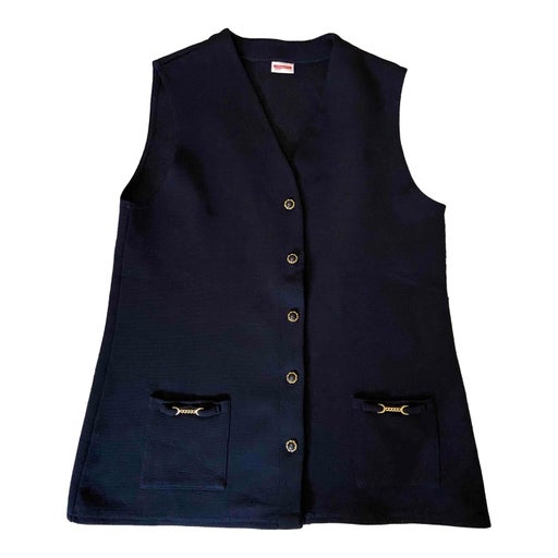 Dark blue waistcoat