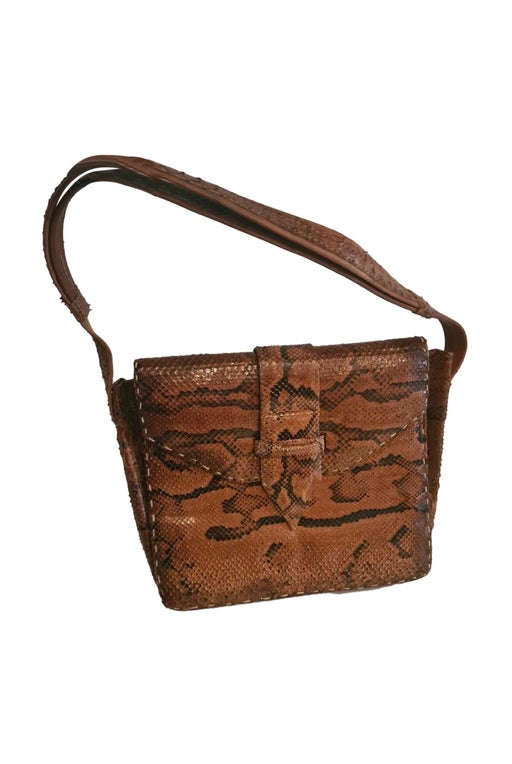 Exotic leather bag