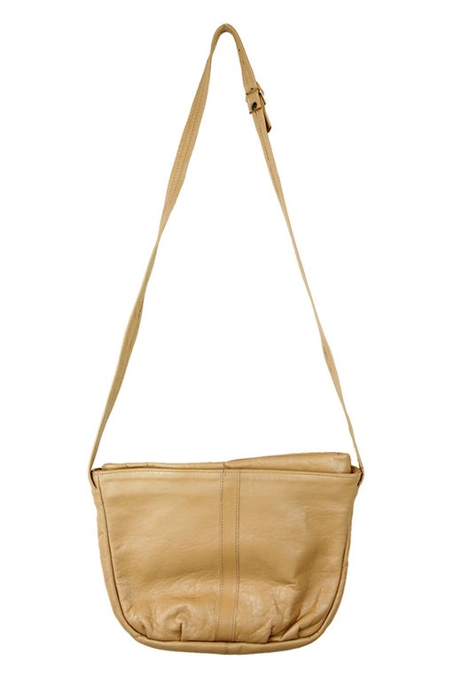 Leather shoulder bag