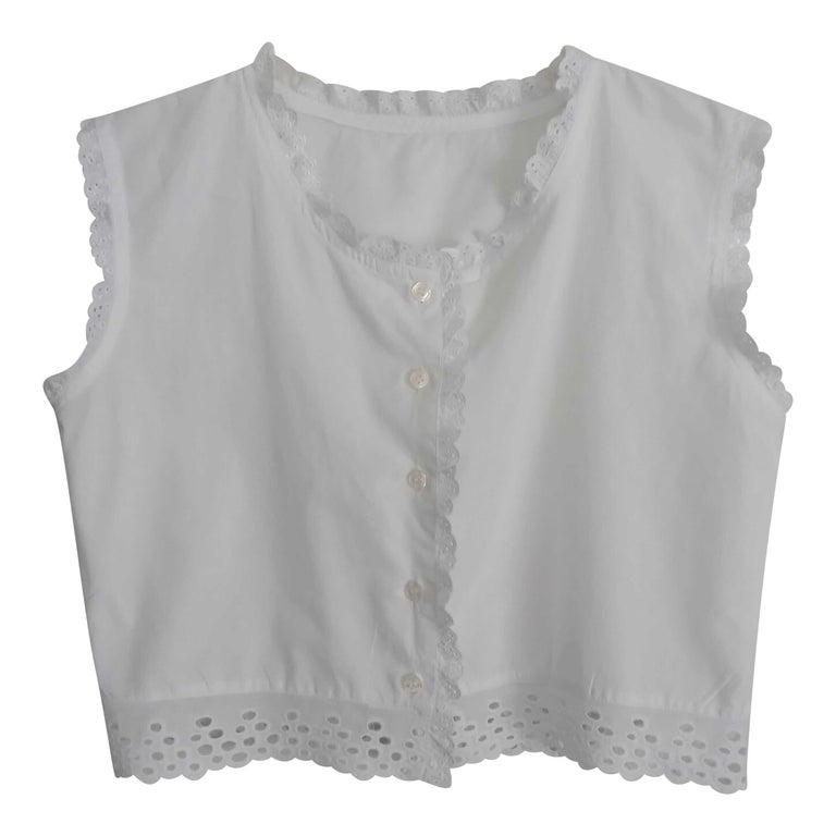Crop top en coton