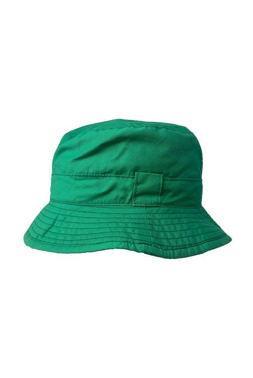 Green bucket hat