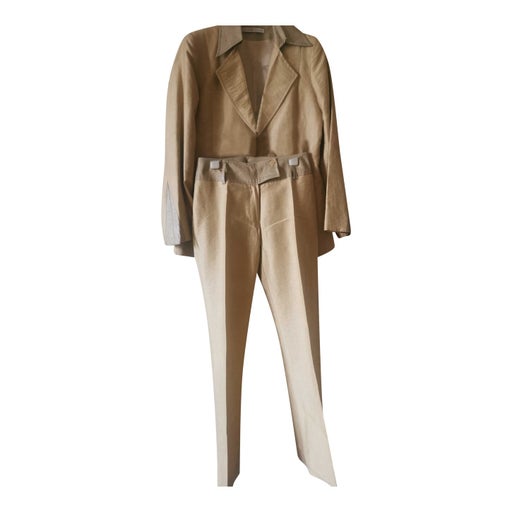 Linen trouser suit