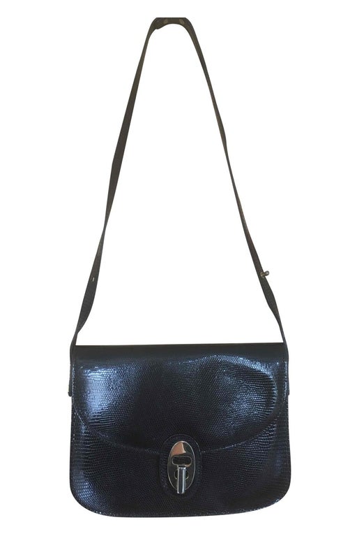 Leather shoulder bag