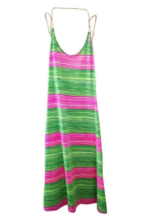 Long striped dress