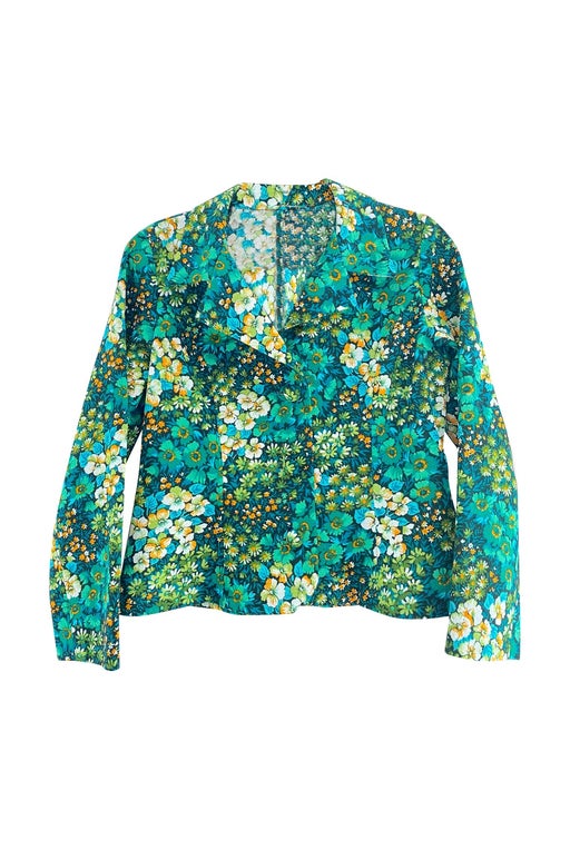 Veste à fleurs