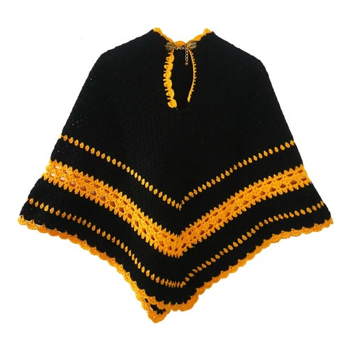 Cotton poncho