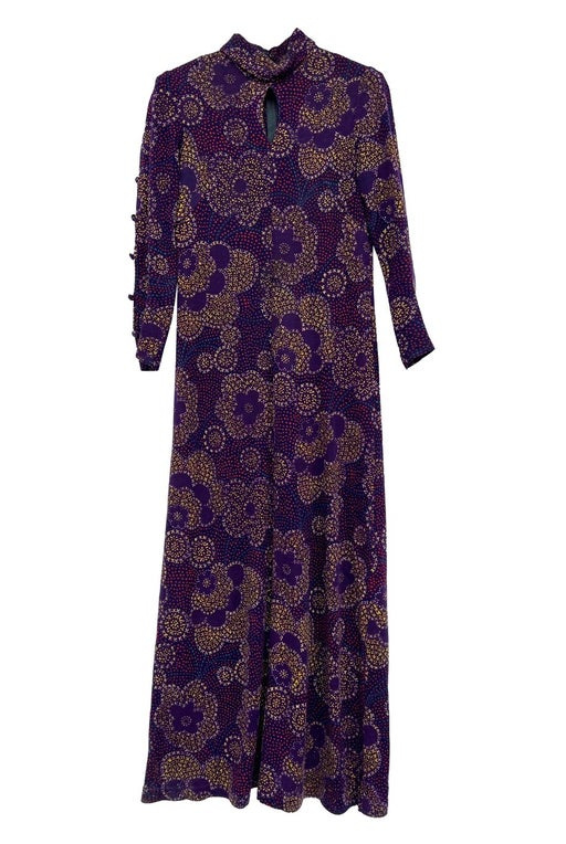 70's wool dress