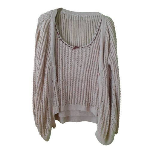 Knit twin set