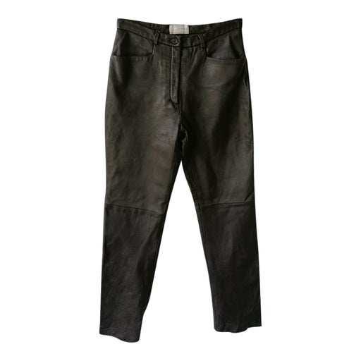 Leather trousers