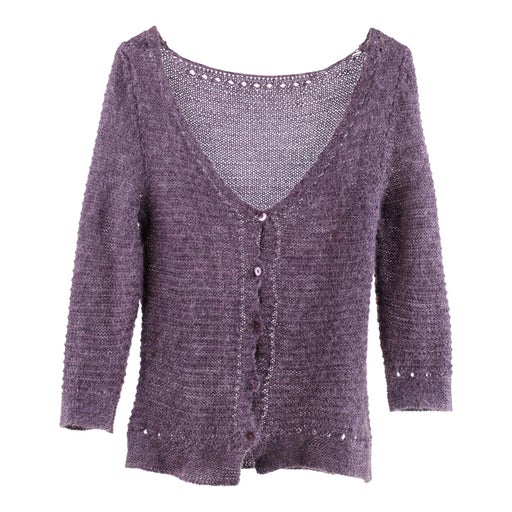 Mohair wool cardigan
