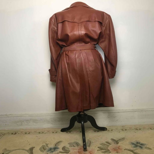 Trench en cuir