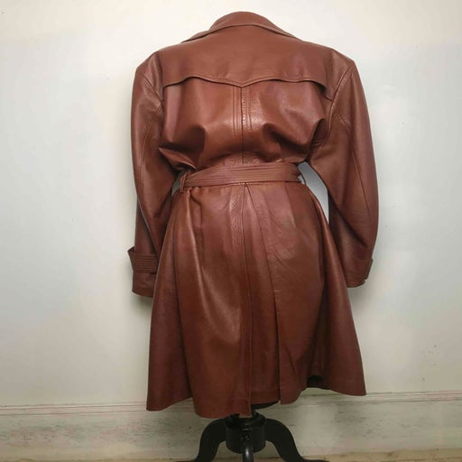 Trench en cuir