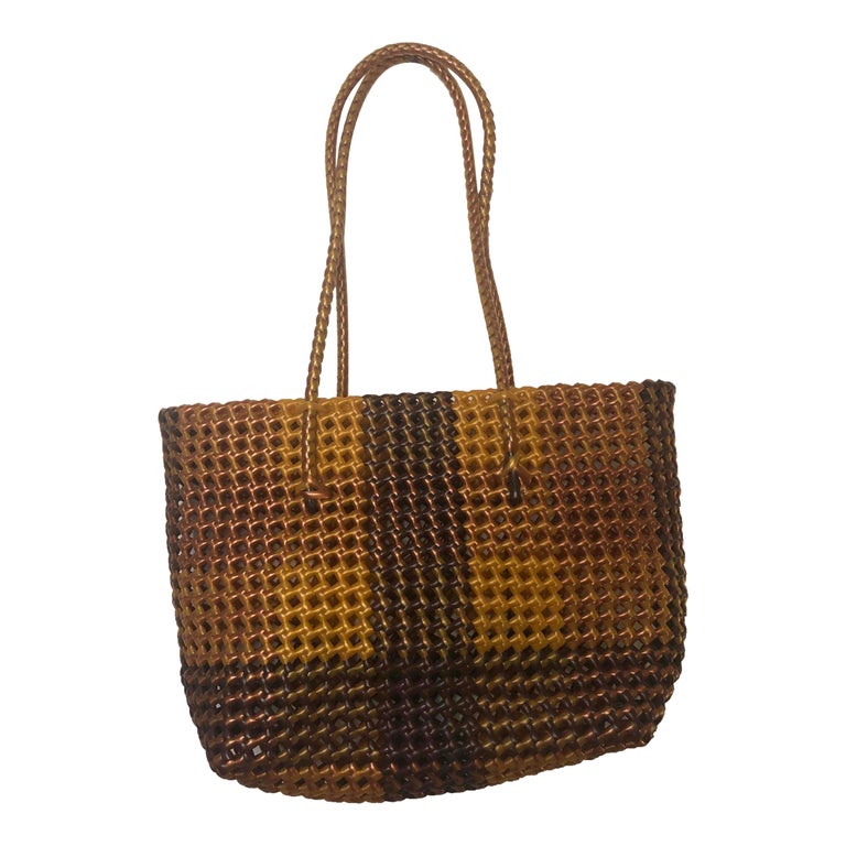Panier tressé 60's