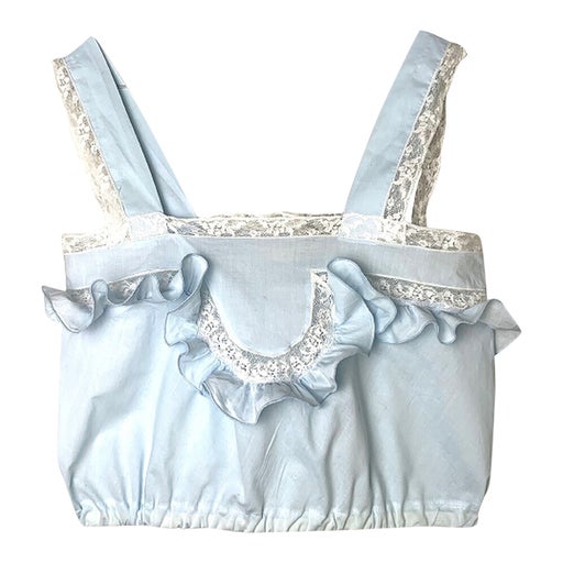 Ruffle crop top