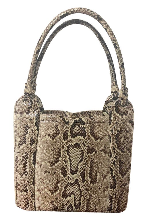 Exotic leather bag
