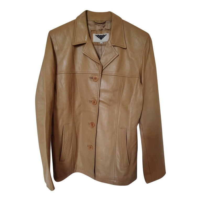 Blazer en cuir