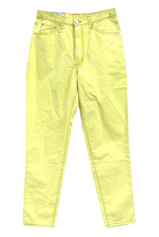 yellow jeans