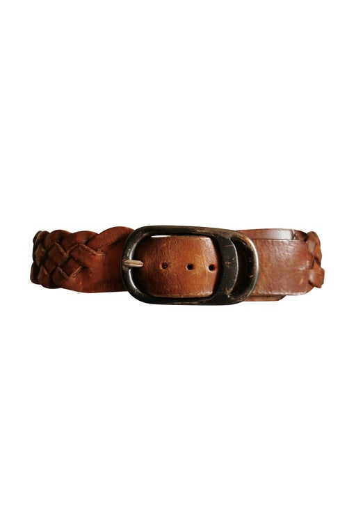 Leather belt