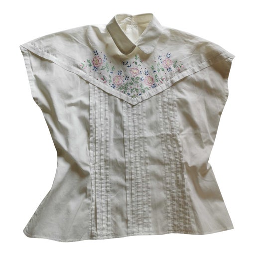 Embroidered top