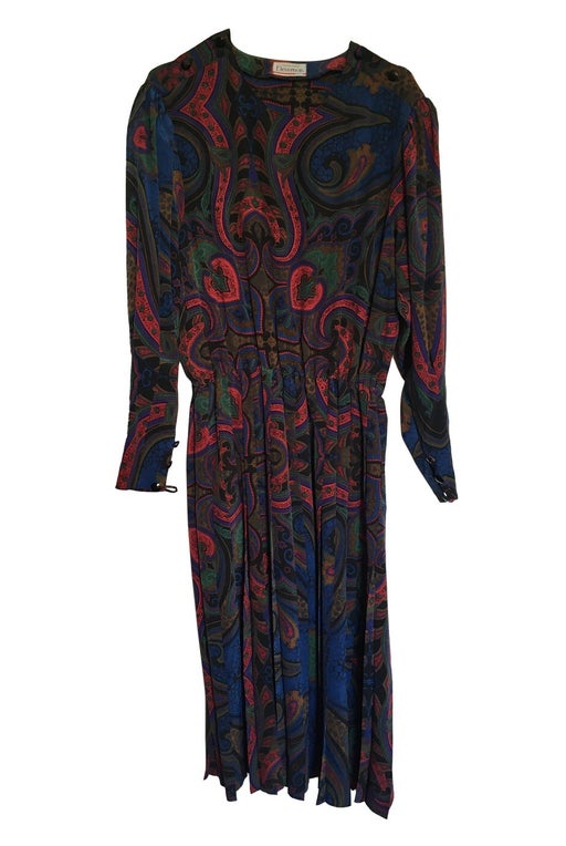 Robe longue 80's