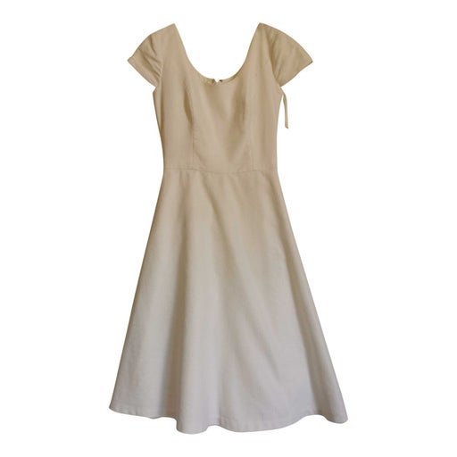 Cotton trapeze dress
