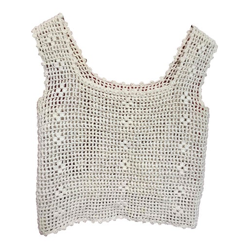 Crop top and crochet