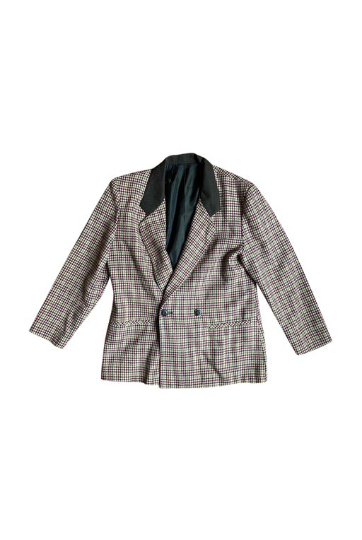 Houndstooth blazer