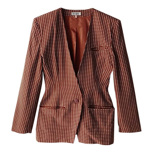 Silk blazer