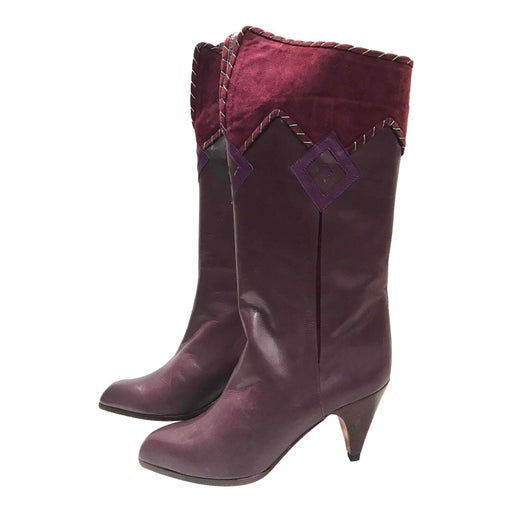 Bottes en cuir 