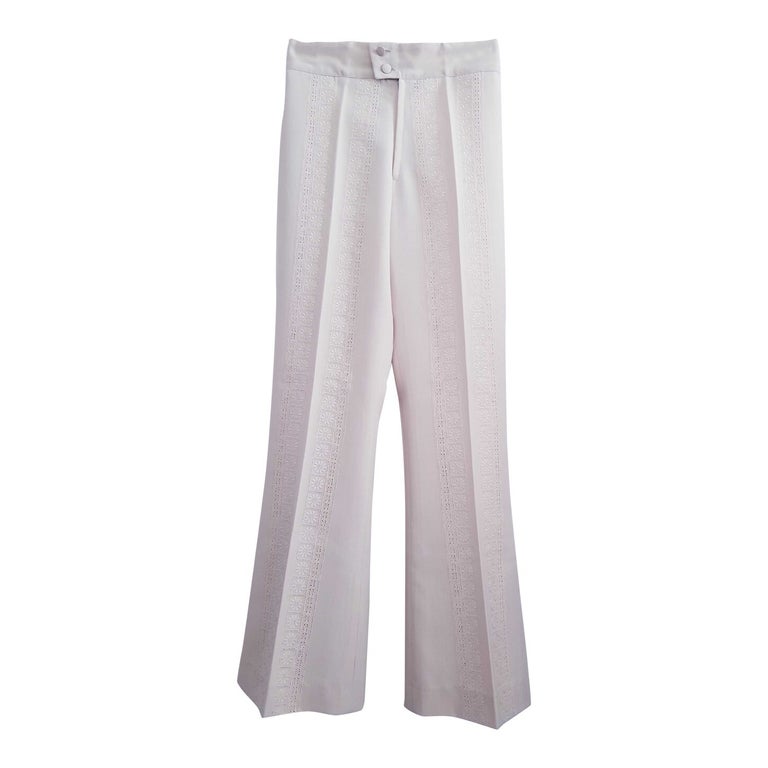 Pantalon brodée 70's